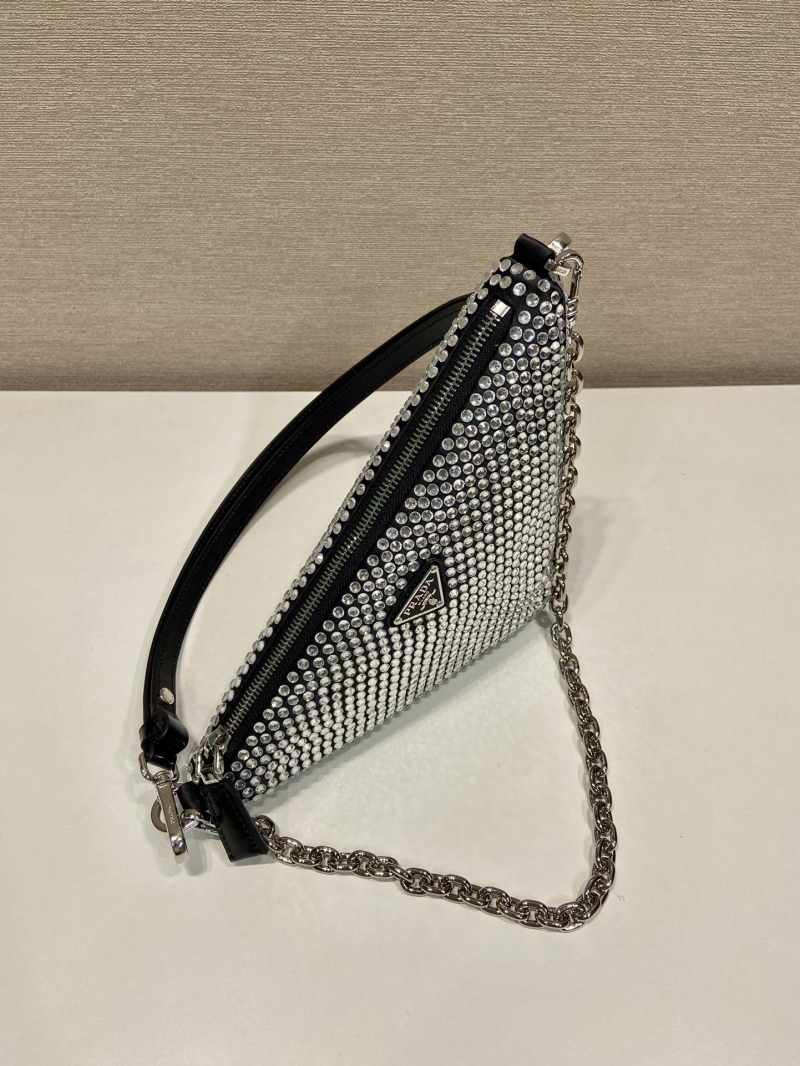 Pra*a triangle pouch